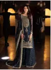 Tew Georgette With Embroidery Work Plazzo Suits Collections